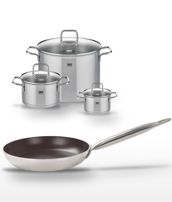 Lot Poêle 24 cm avec...