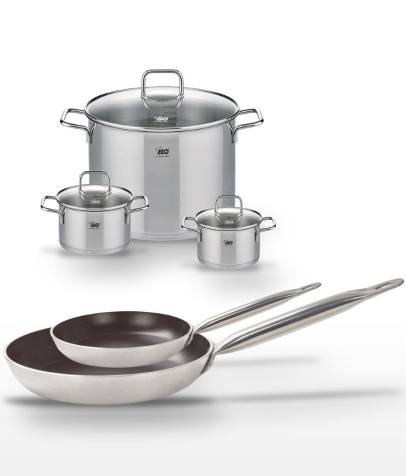 Lot de 2 Poêles 24/32cm...