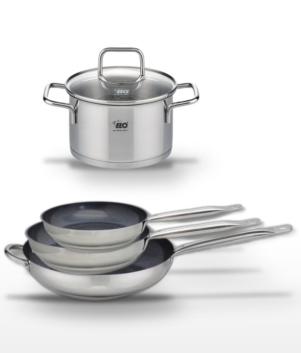 Lot de 3 Poêles céramique...