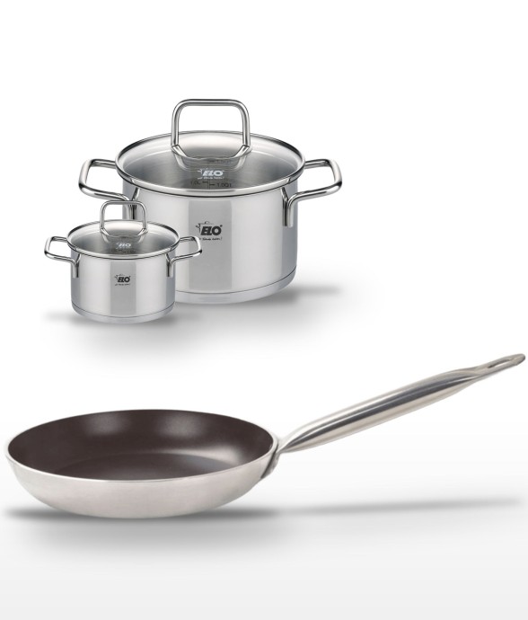 Lot Poêle 28cm avec...