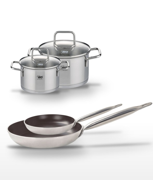 Lot 2 Poêles 24/32cm avec...