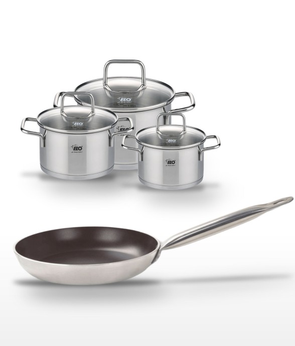 Lot Poêle 24cm avec...