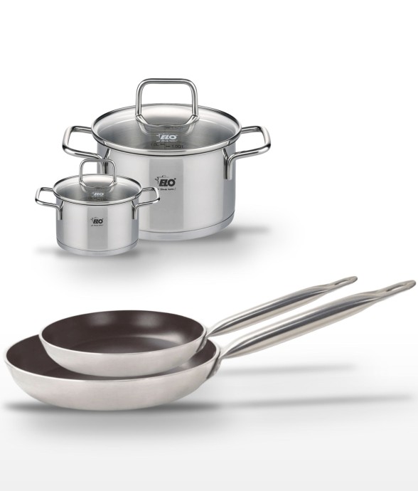 Lot 2 Poêles 24/28cm avec...