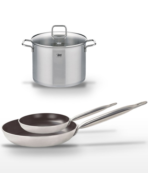 Lot de 2 Poêles 24/32 cm...