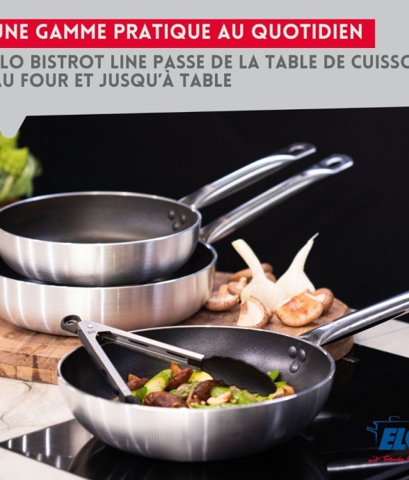 Lot poêle et faitout Citrin...