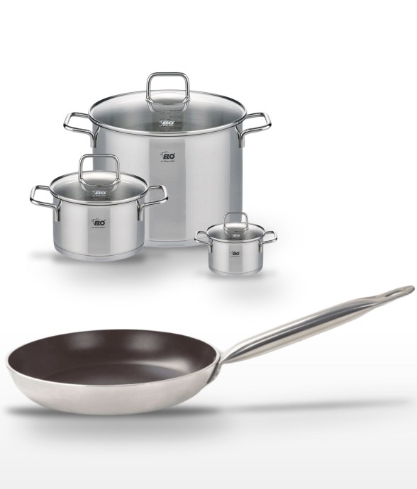 Lot Poêle 24 cm avec...