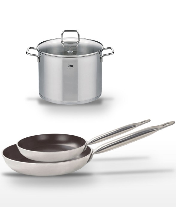 Lot Poêles 24cm et 28cm...