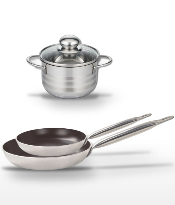 Lot Poêles 28/32 cm...