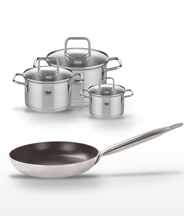 Lot Poêle 24 cm avec...