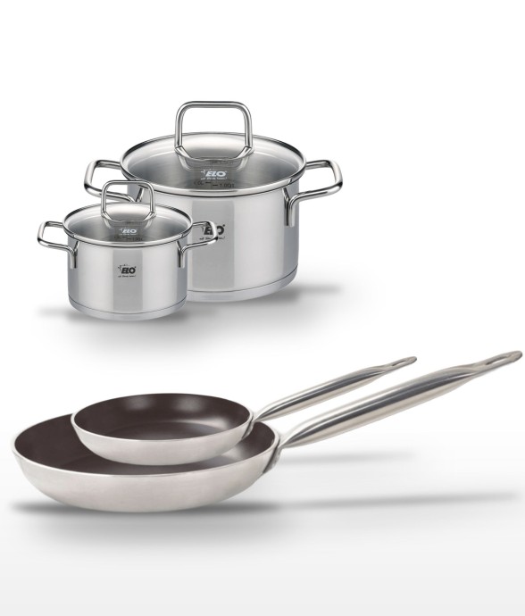 Lot Poêles 24cm & 32cm avec...