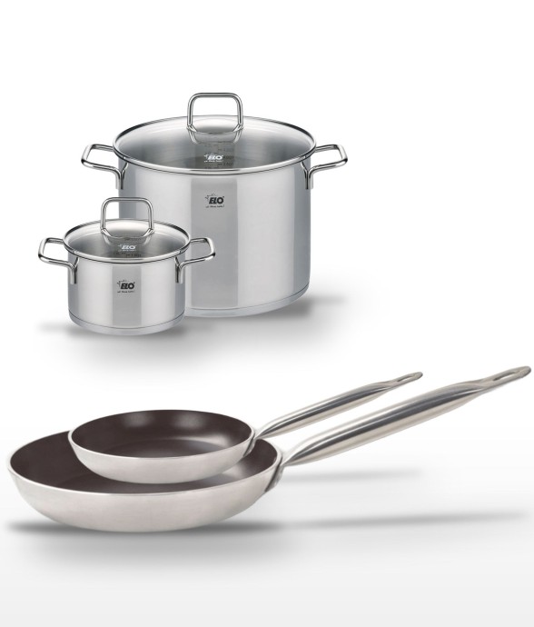 Lot Poêles 24/32 cm avec...