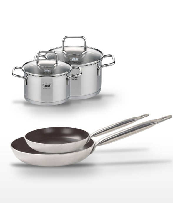 Lot 2 Poêles 24/28 cm avec...