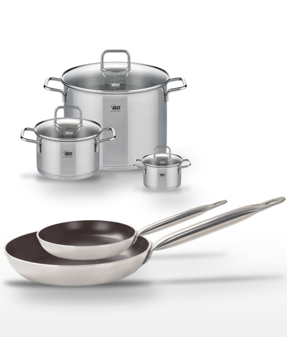 Lot Poêles 24/32 cm avec...