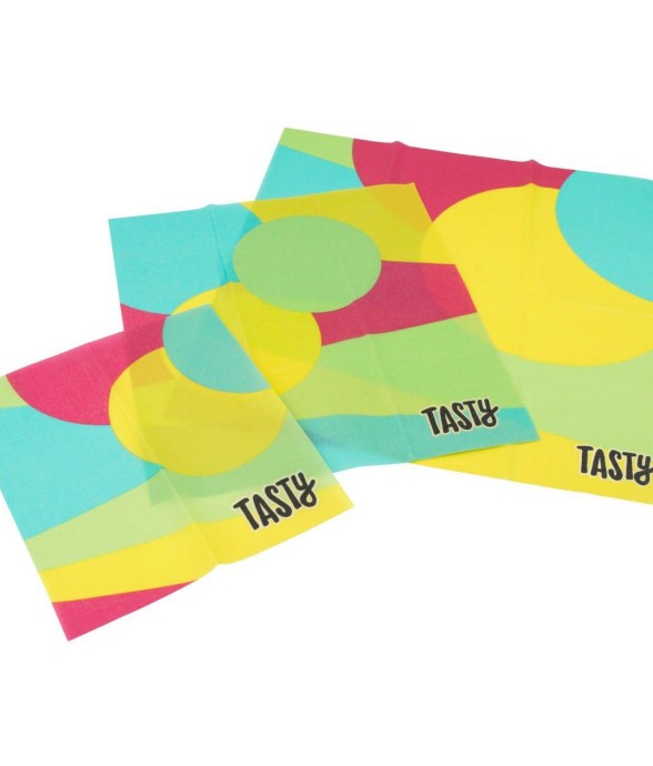 Lot de 3 wraps en cire...