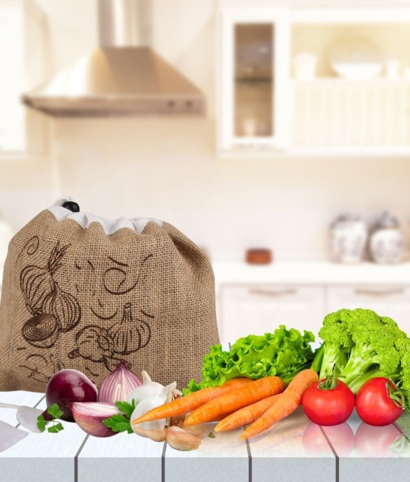Lot de 2 sacs à légumes...