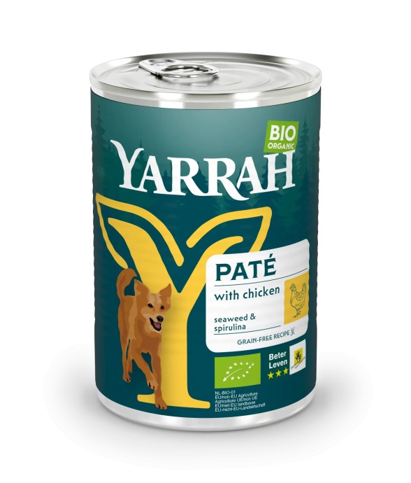 Yarrah - Pâtées Bio Sans...