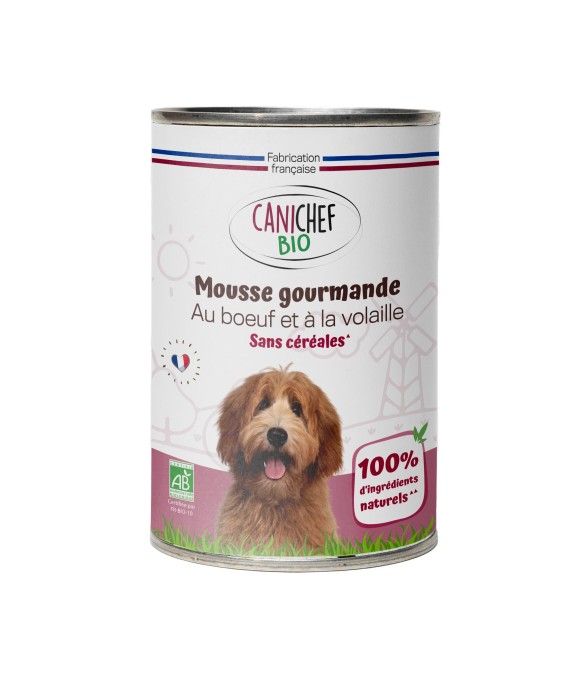 Canichef - Mousse Bio Sans...