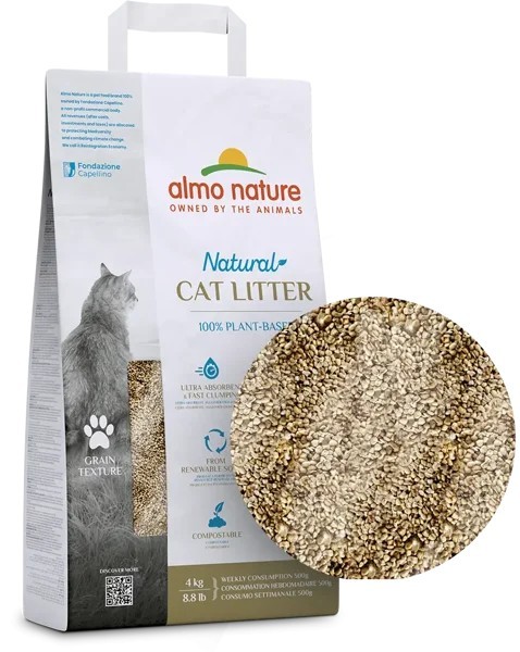 Almo Nature - Litière Végétale Ecologique 4kg