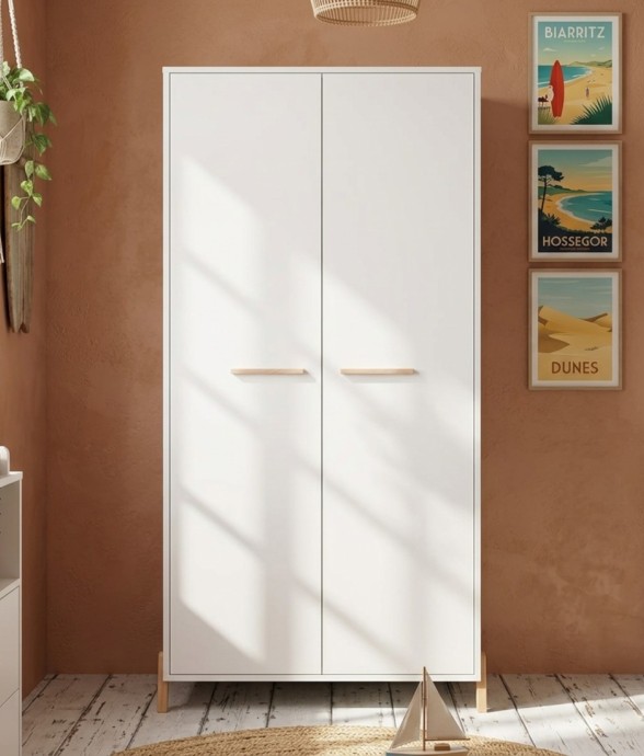 Armoire bébé 2 portes sur...