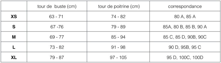 Bustier Liao Matière recyclée