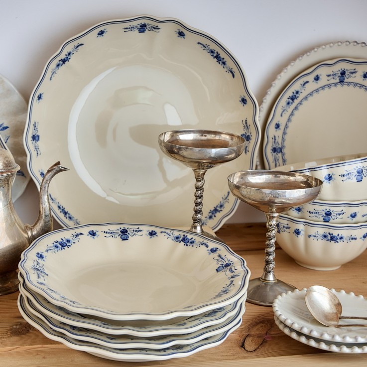 Assiette Soupe/Pâtes Vila en grès