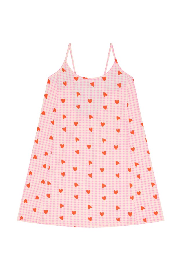 Nuisette coton imprimé vichy