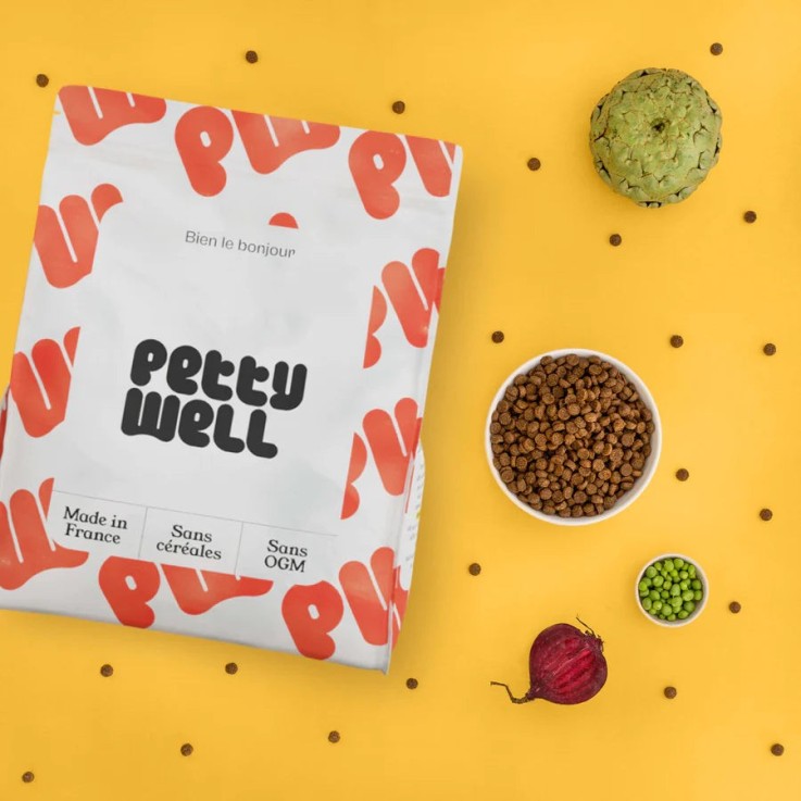 Petty Well - Croquettes Sans Céréales Poulet & Dinde pour Chat