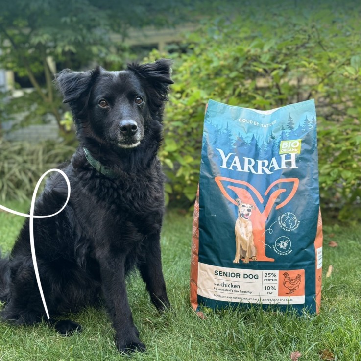 Yarrah - Croquettes Bio Poulet & Poisson pour Chien Senior