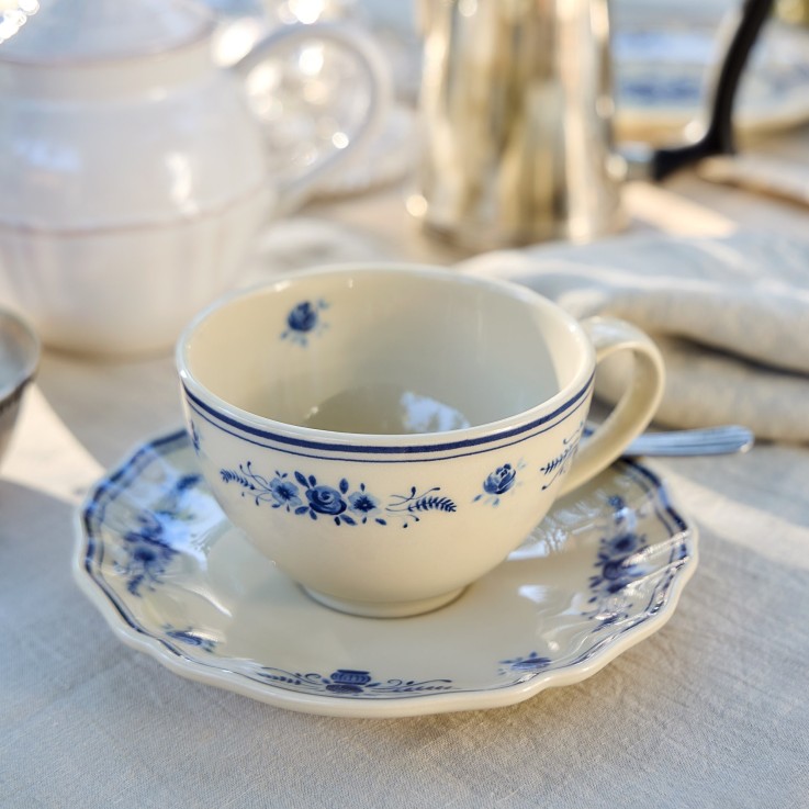 Tasse et Sous-Tasse Vila en grès