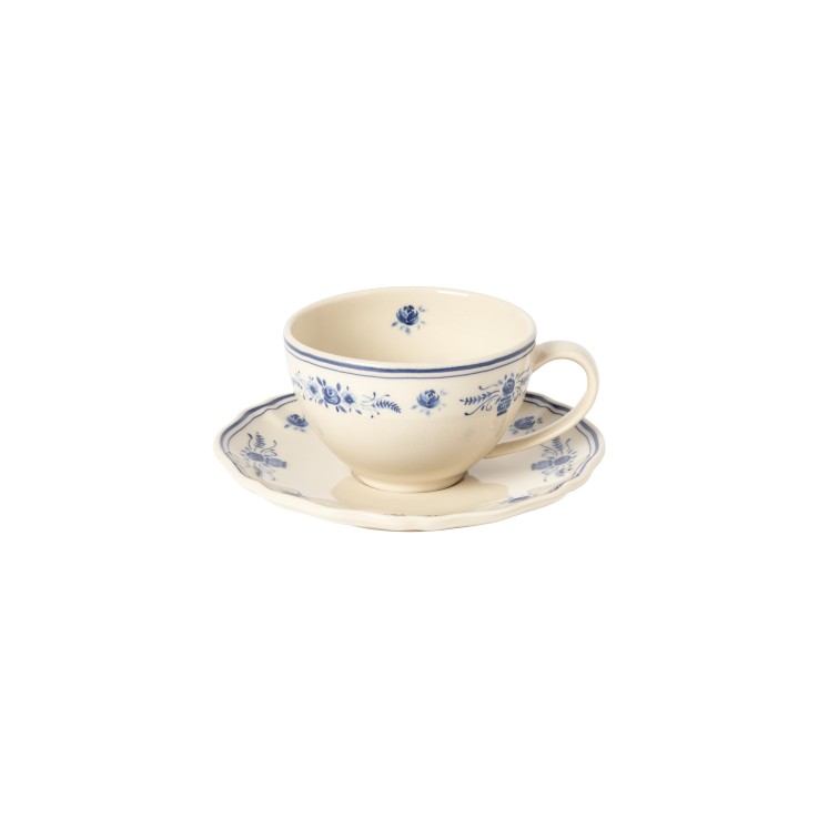 Tasse et Sous-Tasse Vila en grès
