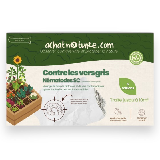 Nématodes SC contre vers gris - 5 millions - 10 m²