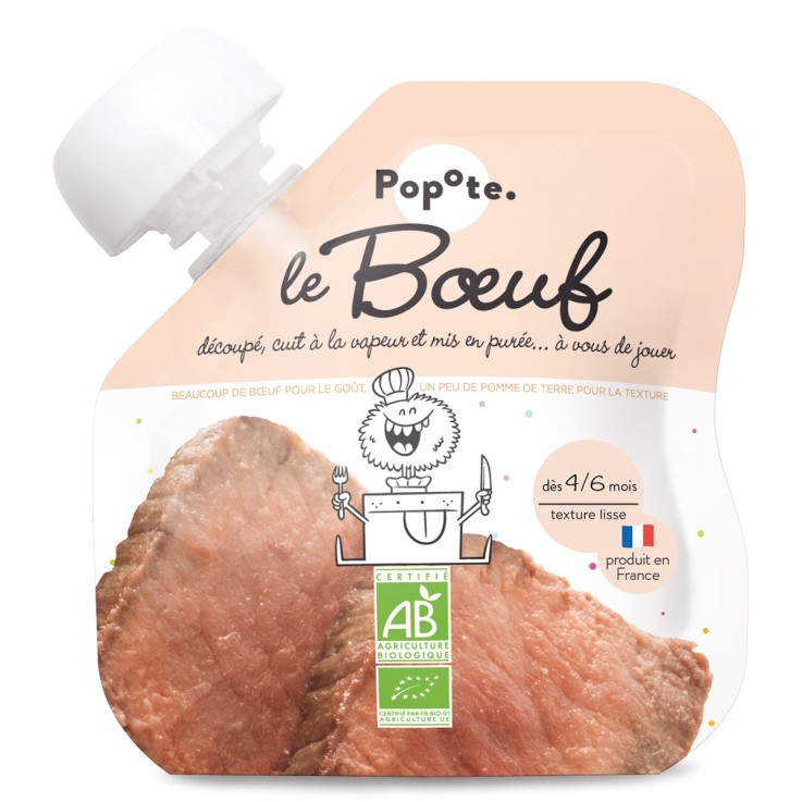 Gourde Repas Bio Boeuf - 60 g