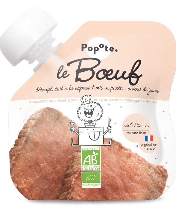 Gourde Repas Bio Boeuf - 60 g