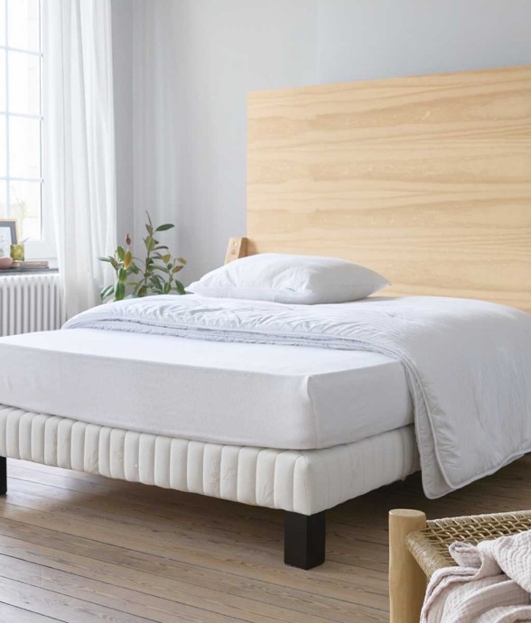 Protège-matelas molleton en...