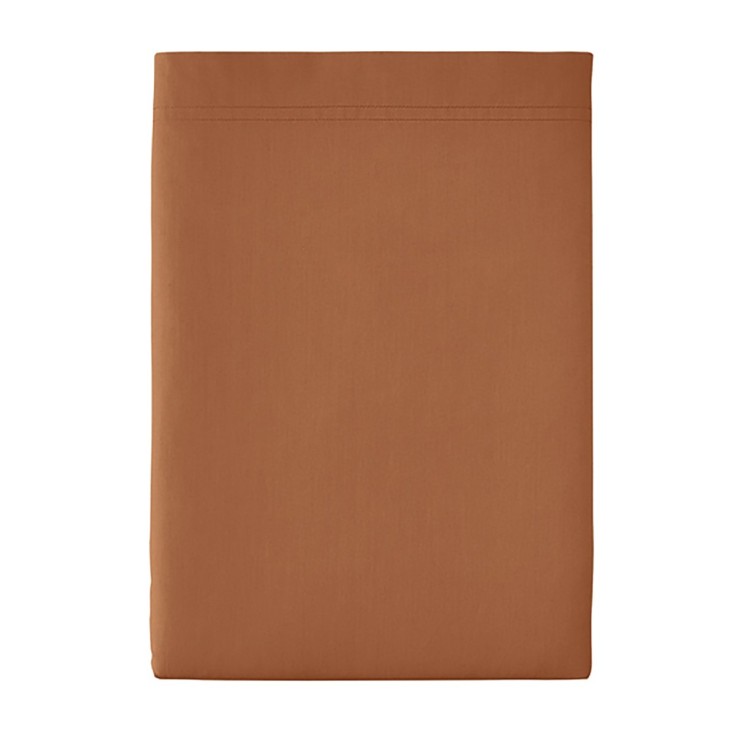 Drap plat uni en percale de coton, PREMIÈRE