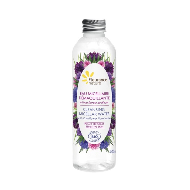 Eau Micellaire Démaquillante au Bleuet (400ml) Bio