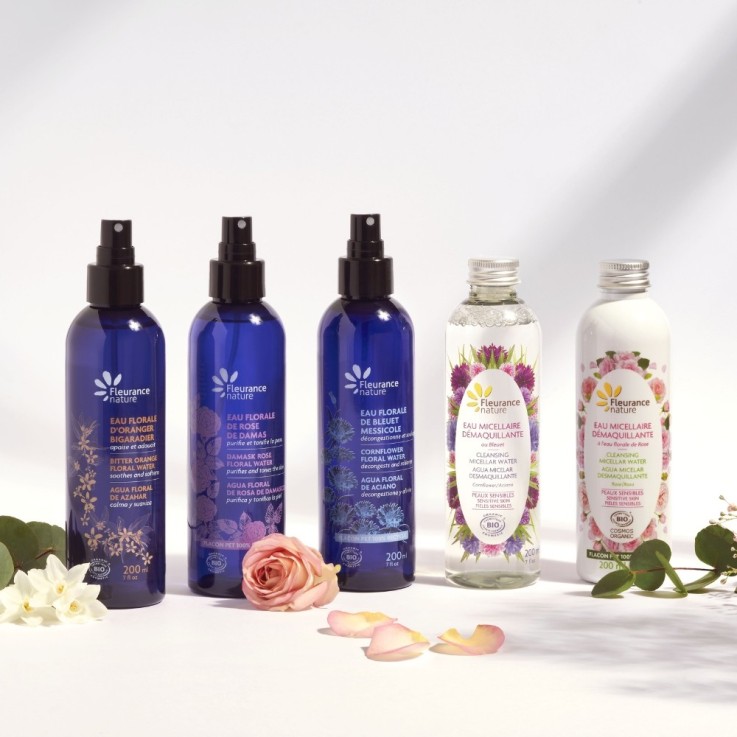 Eau Micellaire Démaquillante au Bleuet (400ml) Bio