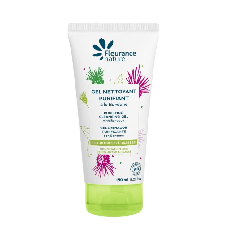 Gel Nettoyant Purifiant à la Bardane (150ml) Bio