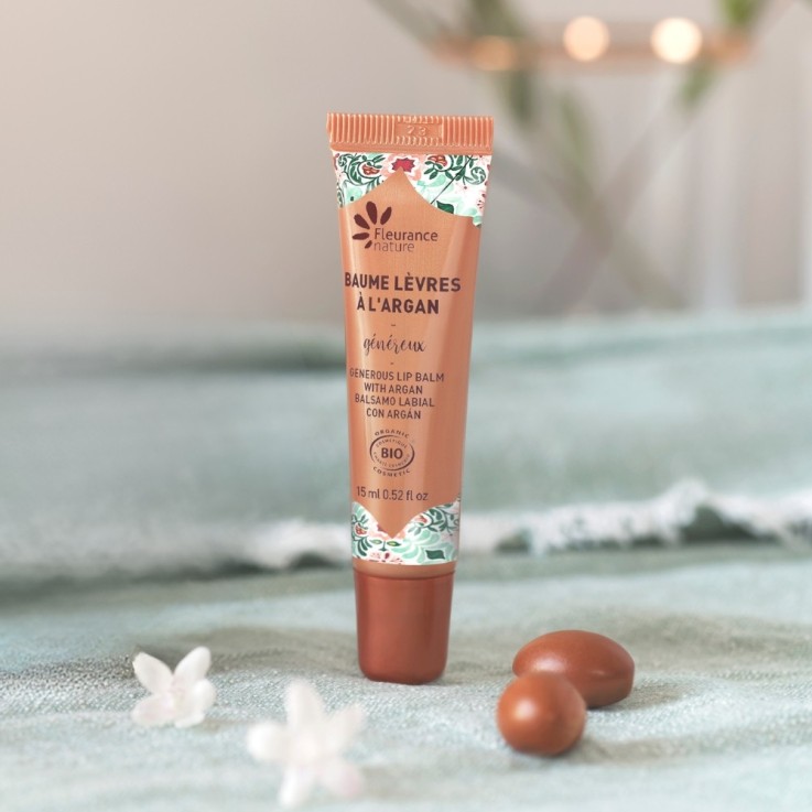 Baume Lèvres Généreux à l’Argan (15ml) Bio