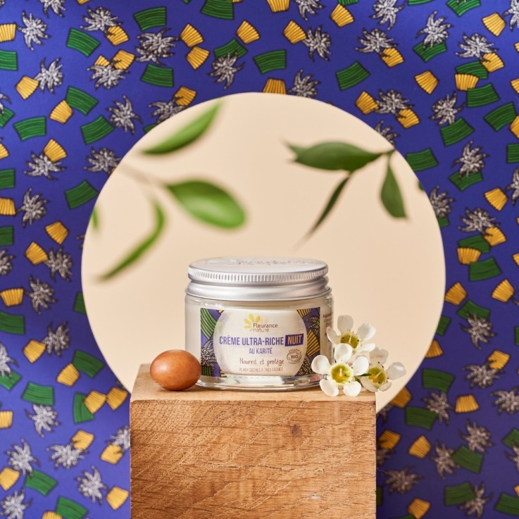 Crème de Nuit Ultra-Riche au Karité (50ml) Bio