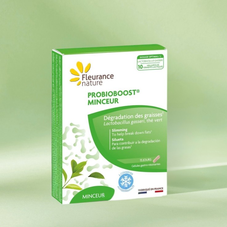 PROBIOBOOST® Minceur – Probiotiques (15 gélules) Vegan