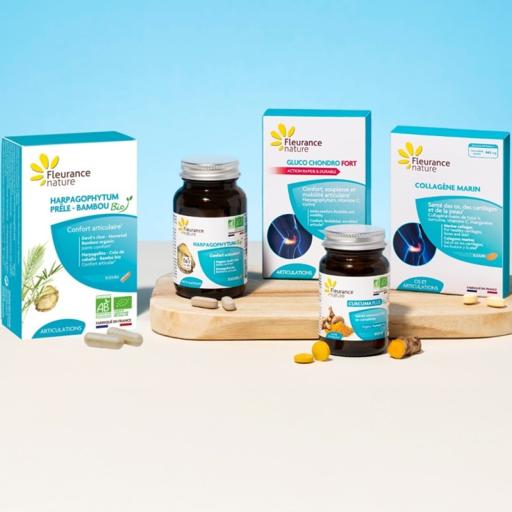 Harpagophytum - Prêle - Bambou Bio - Confort Articulaire (40 gélules)