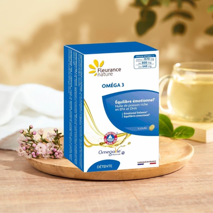 Omega 3 détente (60 capsules) Vegan