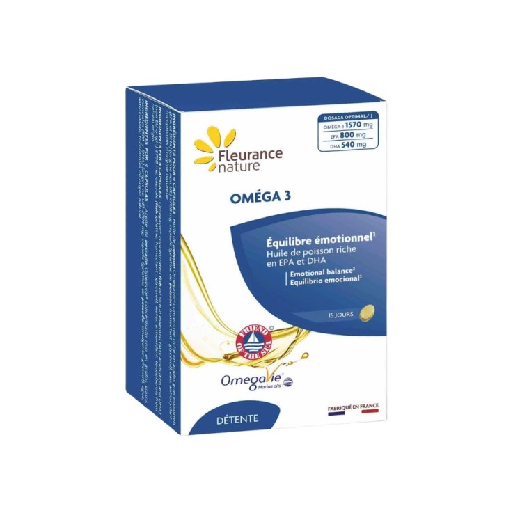 Omega 3 détente (60 capsules) Vegan