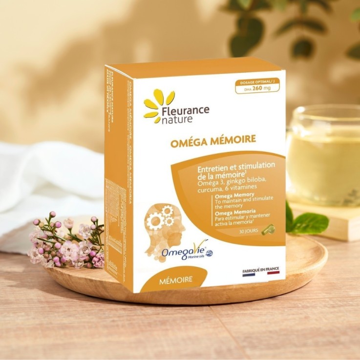 Oméga mémoire (30 capsules + 30 gélules) Vegan