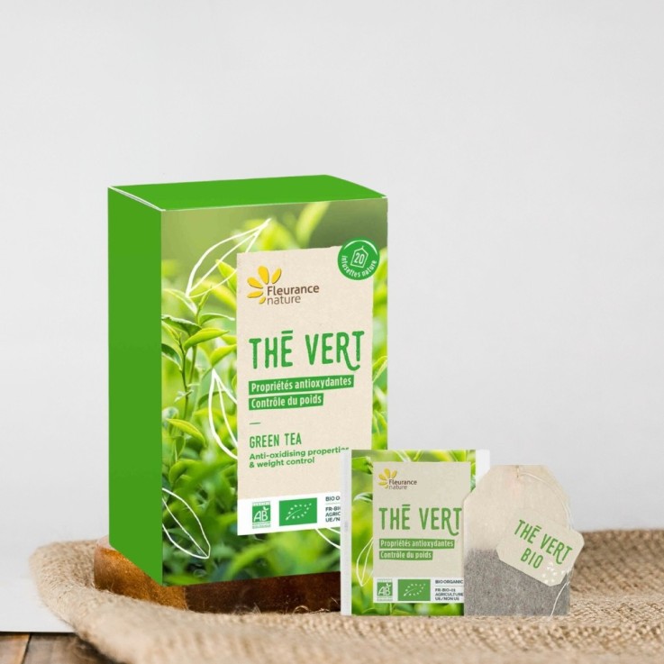 Thé Vert Bio Équitable (20 infusettes)