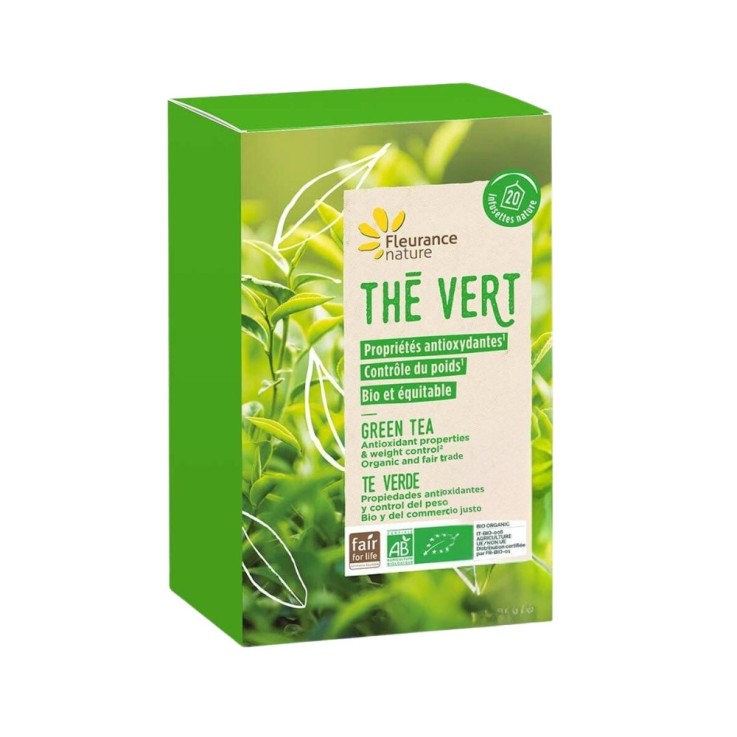 Thé Vert Bio Équitable (20 infusettes)