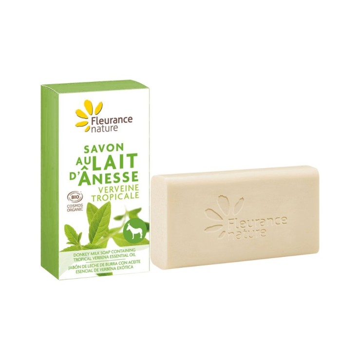 Savon au lait d'ânesse Verveine Bio (100g)