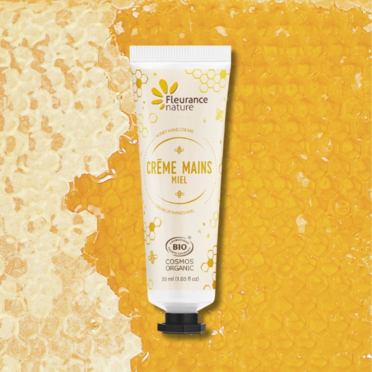 Crème Mains Miel (30ml) Bio
