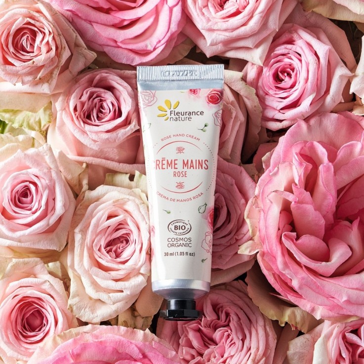 Crème Mains Rose (30ml) Bio